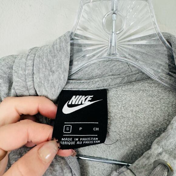 Nike Gray Full Zip Hoodie Women’s Size S - Picture 4 of 7
